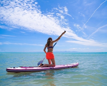 woman paddleboard pro zeny skiffo